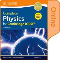 Complete Physics for Cambridge IGCSE? Online Student Book: Third Edition (Comple
