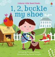 1, 2, Buckle my Shoe (Usborne Baby Board Books) (Little Board Books), Russell Pu