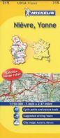 Nievre, Yonne Michelin Local Map 319: No. 319 (Michelin Local Maps), Michelin, G