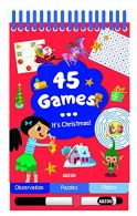It's Christmas (45 Games), Excellent Condition, Auzou, ISBN 2733861891