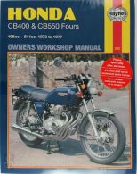 Honda 400 and 550 Fours Owner's Workshop Manual