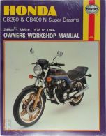 Honda CB250 and CB400N Superdreams Owner's Workshop Manual