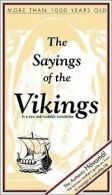 The Sayings of the Vikings: Havamal (Viking Series ... | Book