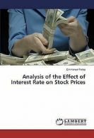 Analysis of the Effect of Interest Rate on Stock Pr... | Book