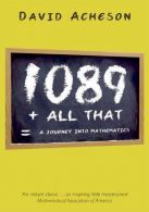 1089 and All That: A Journey into Mathematics, Acheson, David, I