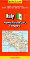 Italy: Naples, Amalfi Coast, Campagna No. 8 (GeoCenter Euro Map S.),