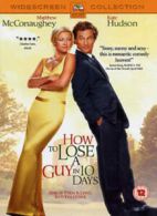 How to Lose a Guy in 10 Days DVD (2003) Kate Hudson, Petrie (DIR) cert 12