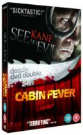 See No Evil/Cabin Fever DVD (2007) James DeBollo, Dark (DIR) cert 18 2 discs