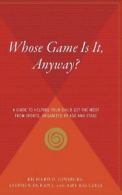 Whose Game Is It, Anyway?: A Guide to Helping Y. Ginsburg<|