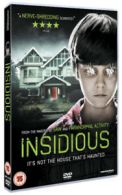 Insidious DVD (2011) Patrick Wilson, Wan (DIR) cert 15