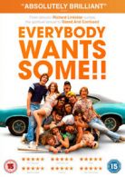 Everybody Wants Some!! DVD (2016) Blake Jenner, Linklater (DIR) cert 15