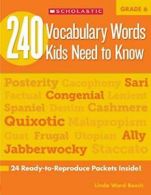 240 Vocabulary Words Kids Need to Know: Grade 6. Beech<|