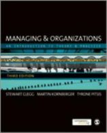 Managing & organizations: An Introduction to Theory and Practice by Stewart R
