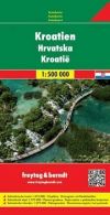 Freytag Berndt Autokarten, Kroatien - Maßstab 1:500 000:... | Book