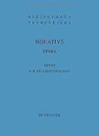 Opera (Bibliotheca Scriptorum Graecorum Et Romanorum Teu... | Book