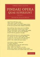 Pindari Opera Quae Supersunt by Pindar New 9781108063586 Fast Free Shipping,,