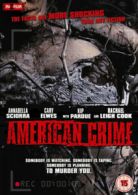 American Crime DVD (2008) Annabella Sciorra, Mintz (DIR) cert 15