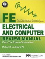 Ppi Fe Electrical and Computer Review Manual, 1st Edition (Paperback) - Compr<|
