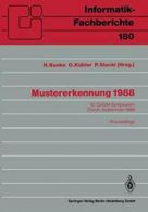 Mustererkennung 1988 : 10. DAGM-Symposium, Zuri. Bunke, Horst.#*=