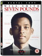 Seven Pounds DVD (2009) Will Smith, Muccino (DIR) cert 12