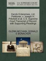 Dando Enterprises, Ltd; Petitioner, v. Joseph H. MCCANN, GLENN.#*=