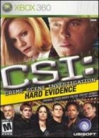 Xbox 360 : Csi: Hard Evidence / Game