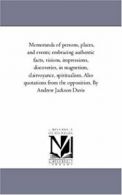 Memoranda of Persons, Places, and Events; Embra. Davis, Jackson.#