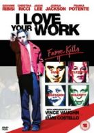 I Love Your Work DVD (2008) Marisa Coughlan, Goldberg (DIR) cert 15