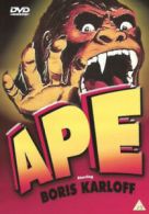 The Ape DVD Boris Karloff, Nigh (DIR) cert PG
