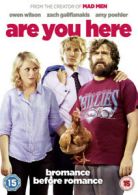Are You Here DVD (2015) Owen Wilson, Weiner (DIR) cert 15