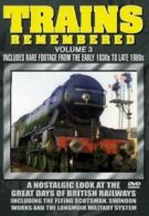 Trains renmembered - Volume 3- Includes DVD