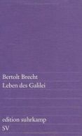 Leben des Galilei: Schauspiel by Bertolt Brecht (Paperback)