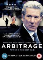 Arbitrage DVD (2013) Richard Gere, Jarecki (DIR) cert 15