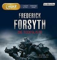 Die Todesliste von Forsyth, Frederick | Book