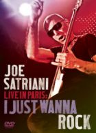 Joe Satriani: I Just Wanna Rock - Live in Paris DVD (2010) Joe Satriani cert E