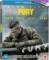 Fury Blu-Ray (2015) Brad Pitt, Ayer (DIR) cert 15