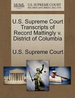U.S. Supreme Court Transcripts of Record Mattin. Court.#