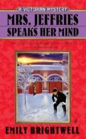 A Berkley Prime Crime Book: Mrs. Jeffries speaks her mind by Emily Brightwell