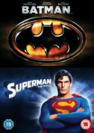 Batman/Superman: The Movie DVD (2016) Michael Keaton, Burton (DIR) cert 15 2