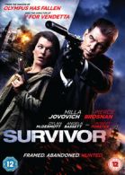 Survivor DVD (2015) Milla Jovovich, McTeigue (DIR) cert 12