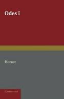 Horace Odes I by Horace New 9781107667020 Fast Free Shipping,,