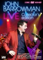 John Barrowman: Live Collection DVD (2011) John Barrowman cert E 2 discs