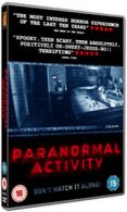 Paranormal Activity DVD (2010) Katie Featherston, Peli (DIR) cert 15