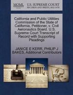California and Public Utilities Commission of t, KERR, E,,