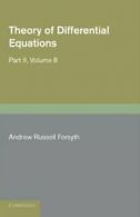 Theory of Differential Equations. Forsyth, Russell 9781107640252 New.#
