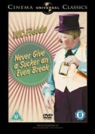 Never Give a Sucker an Even Break DVD (2008) W.C. Fields, Cline (DIR) cert U