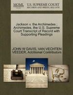 Jackson v. the Archimedes ; Archimedes, the U.S, DAVIS, W,,