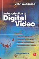 Introduction to Digital Video. Watkinson, John 9780240516370 Free Shipping.#