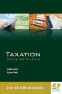 Taxation: policy and practice by Andy Lymer (Paperback)