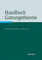 HandBook Gattungstheorie.by Zymner New 9783476023438 Fast Free Shipping<|